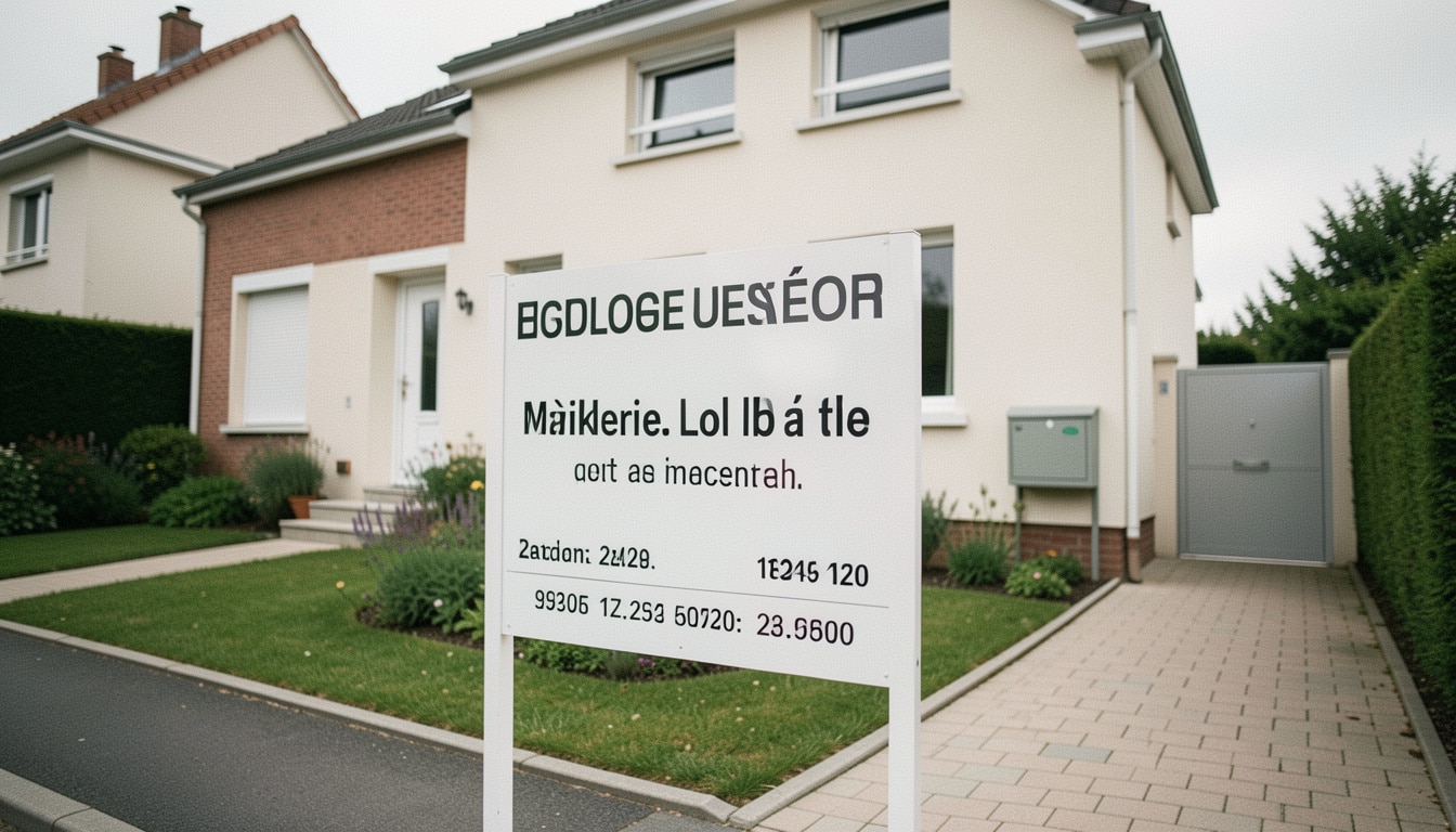 Panneau de vente immobilière : format, règles et impact