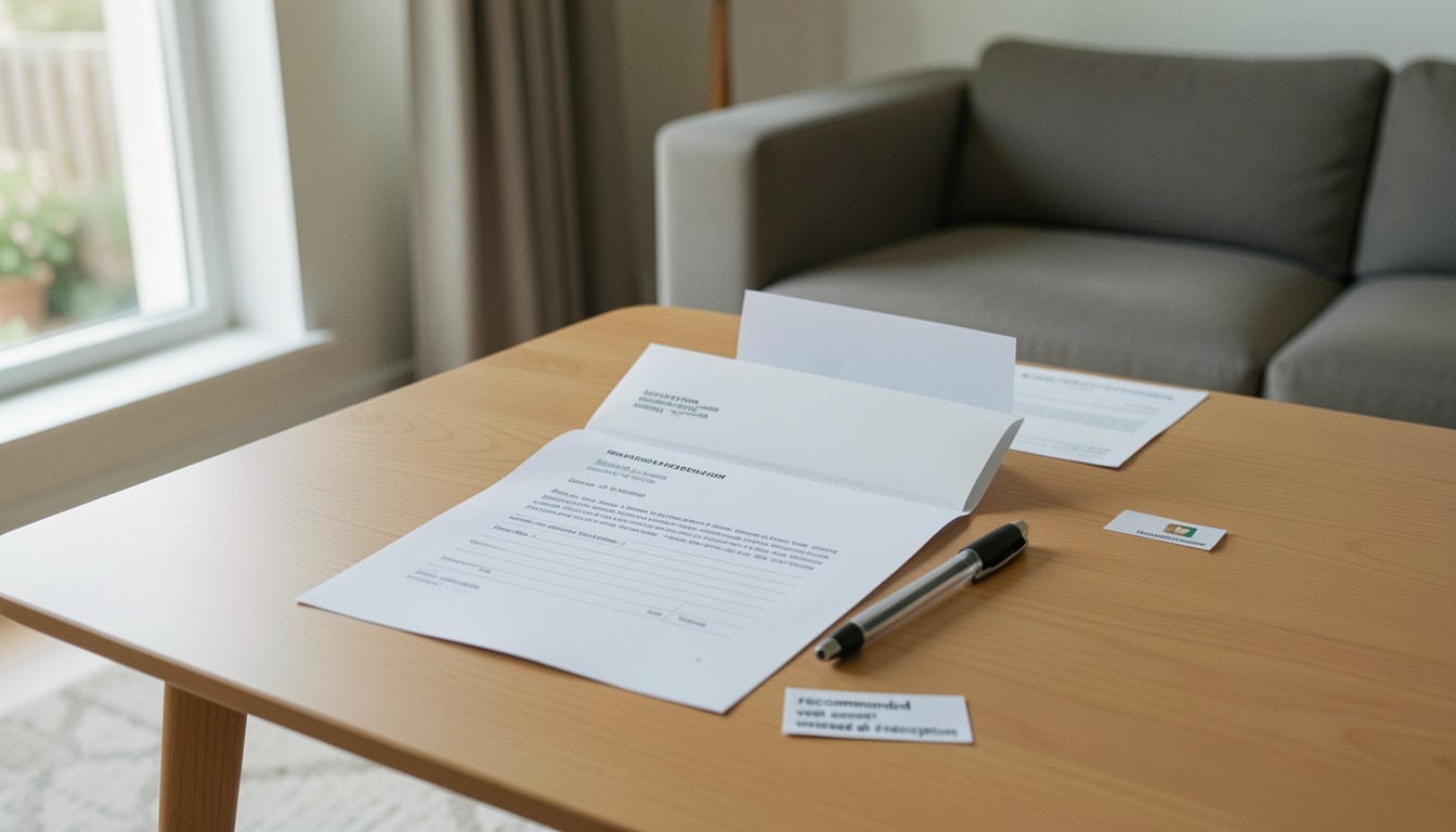 Lettre recommandée pour résilier un bail sans erreur